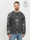 Мужской свитшот базовый / Skulls