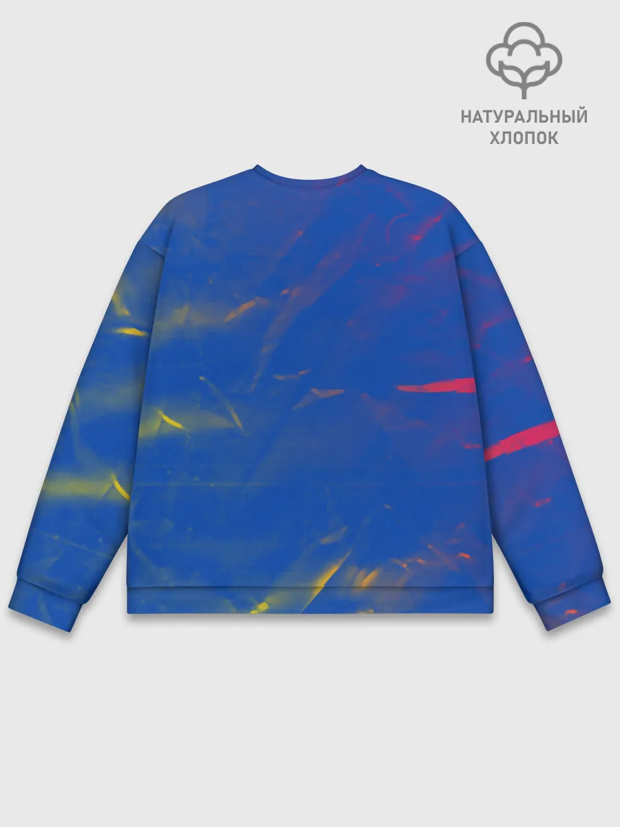 Мужской свитшот базовый / BARCELONA / БАРСЕЛОНА