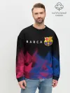 Мужской свитшот базовый / BARCELONA / БАРСЕЛОНА