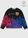 Мужской свитшот базовый / BARCELONA / БАРСЕЛОНА