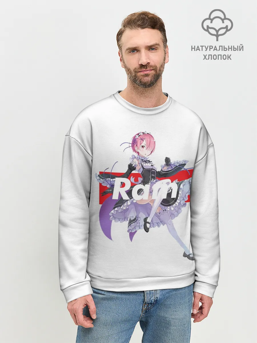 Мужской свитшот базовый / Re:Zero