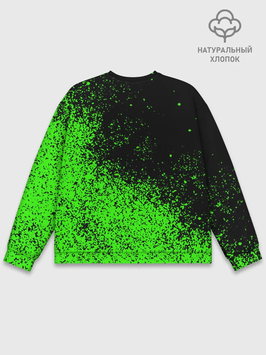 Мужской свитшот базовый / minecraft