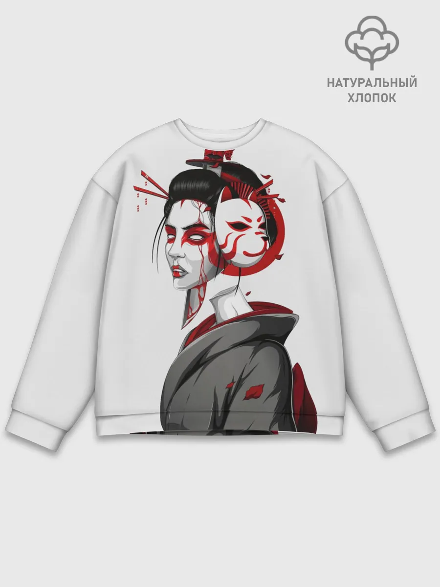 Мужской свитшот базовый / Гейша