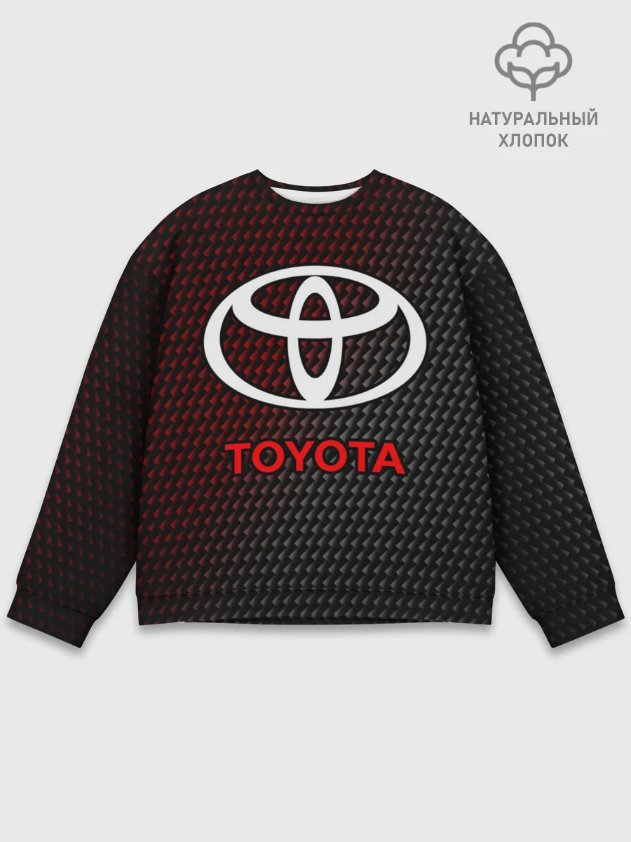 Мужской свитшот базовый / TOYOTA / ТОЙОТА