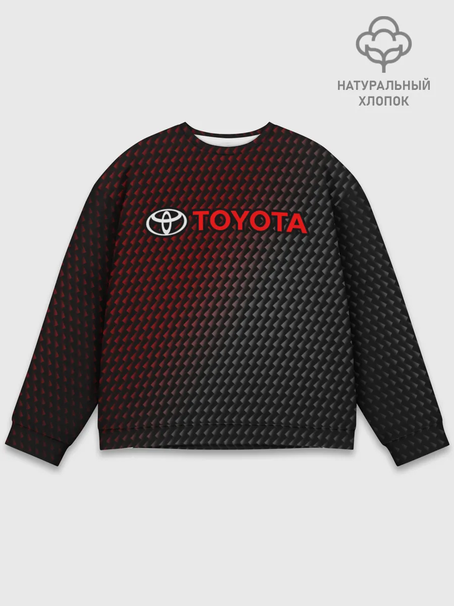 Мужской свитшот базовый / TOYOTA / ТОЙОТА