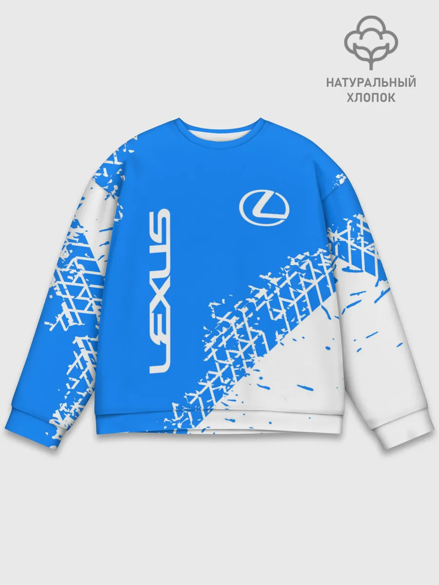 Мужской свитшот базовый / LEXUS / ЛЕКСУС