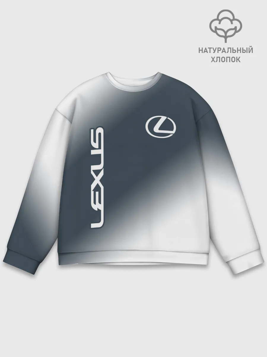 Мужской свитшот базовый / LEXUS / ЛЕКСУС