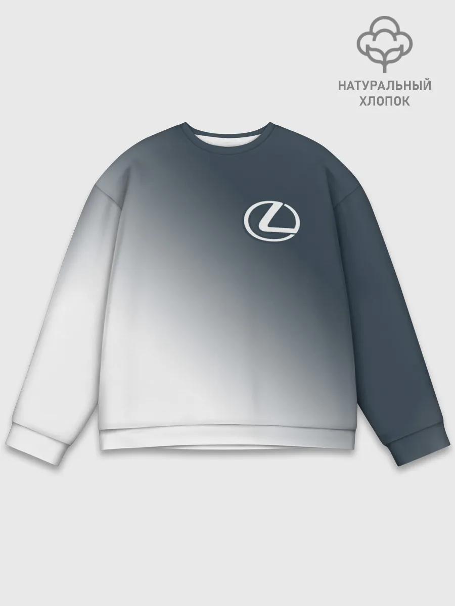 Мужской свитшот базовый / LEXUS / ЛЕКСУС