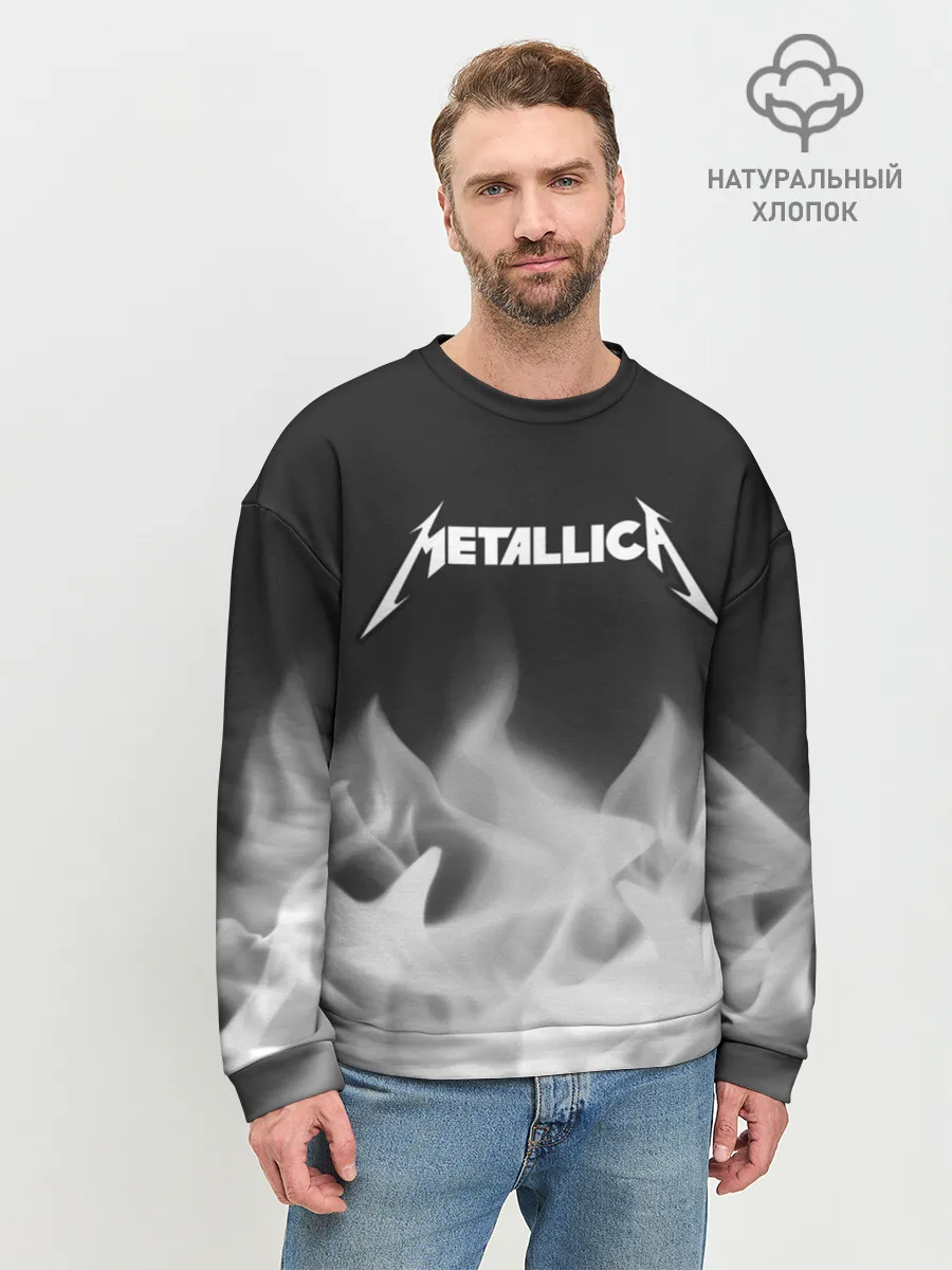 Мужской свитшот базовый / METALLICA / МЕТАЛЛИКА