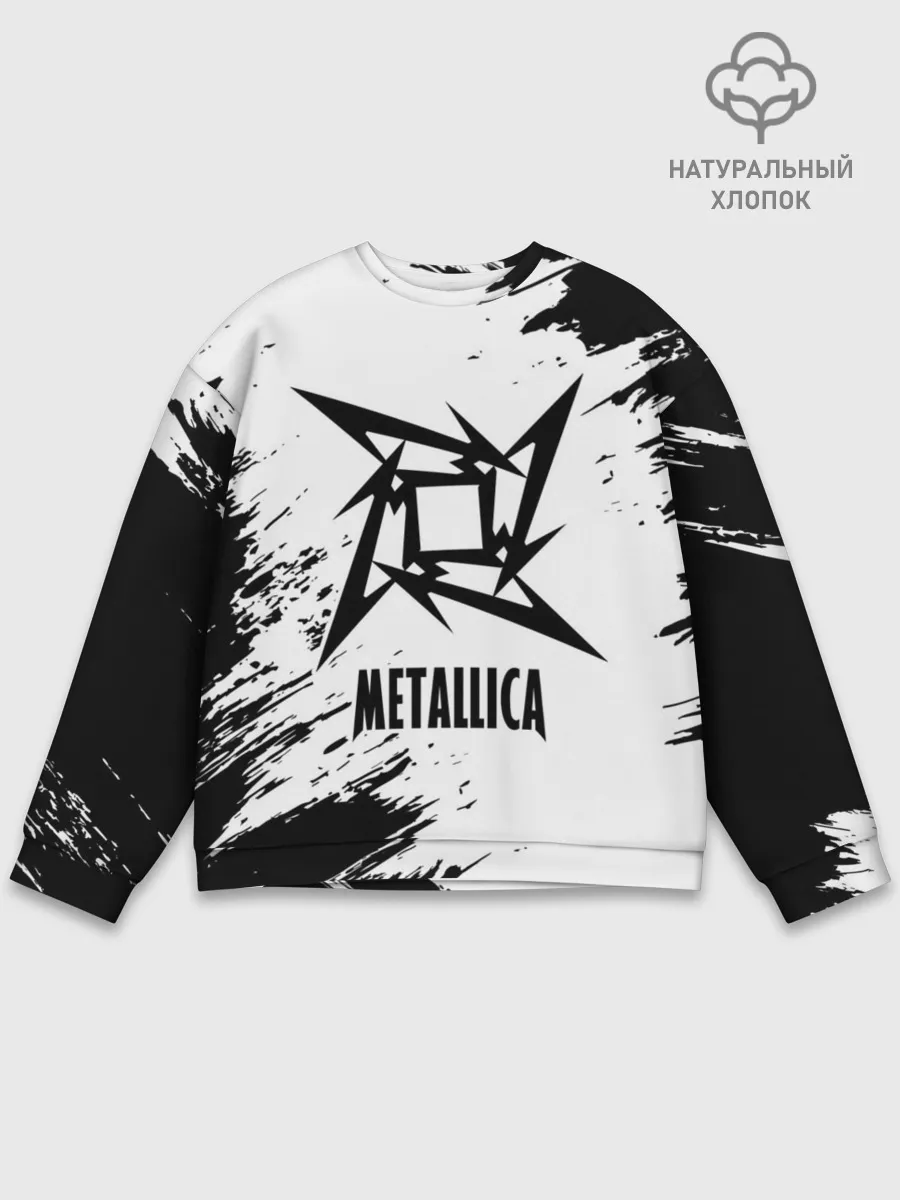 Мужской свитшот базовый / METALLICA / МЕТАЛЛИКА