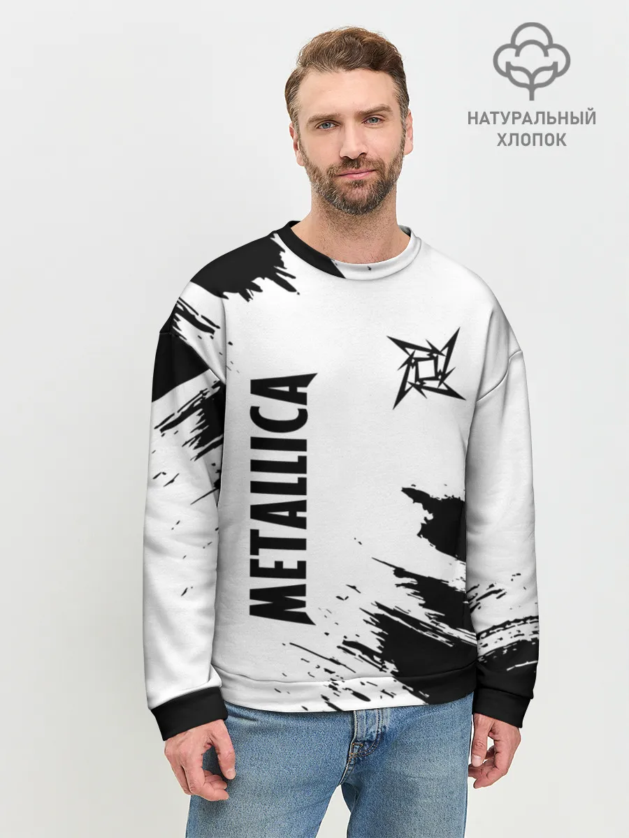 Мужской свитшот базовый / METALLICA / МЕТАЛЛИКА