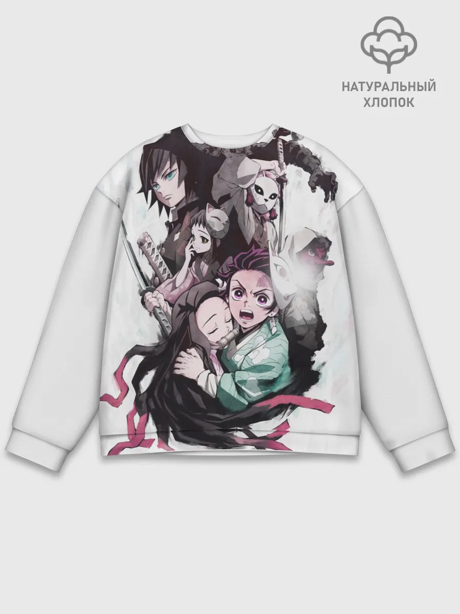 Мужской свитшот базовый / Убийца Демонов постер