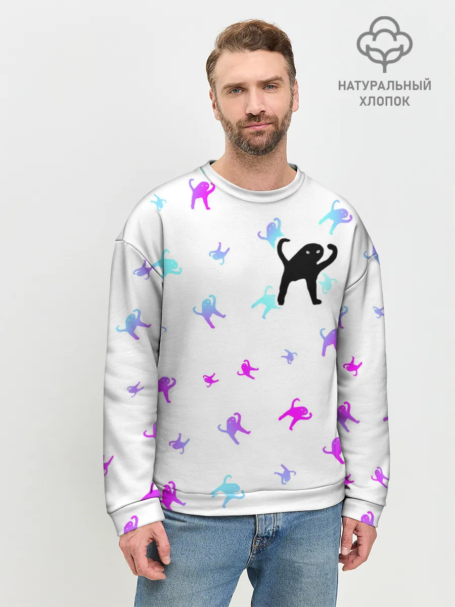 Мужской свитшот базовый / ЪУЪ СЪУКА