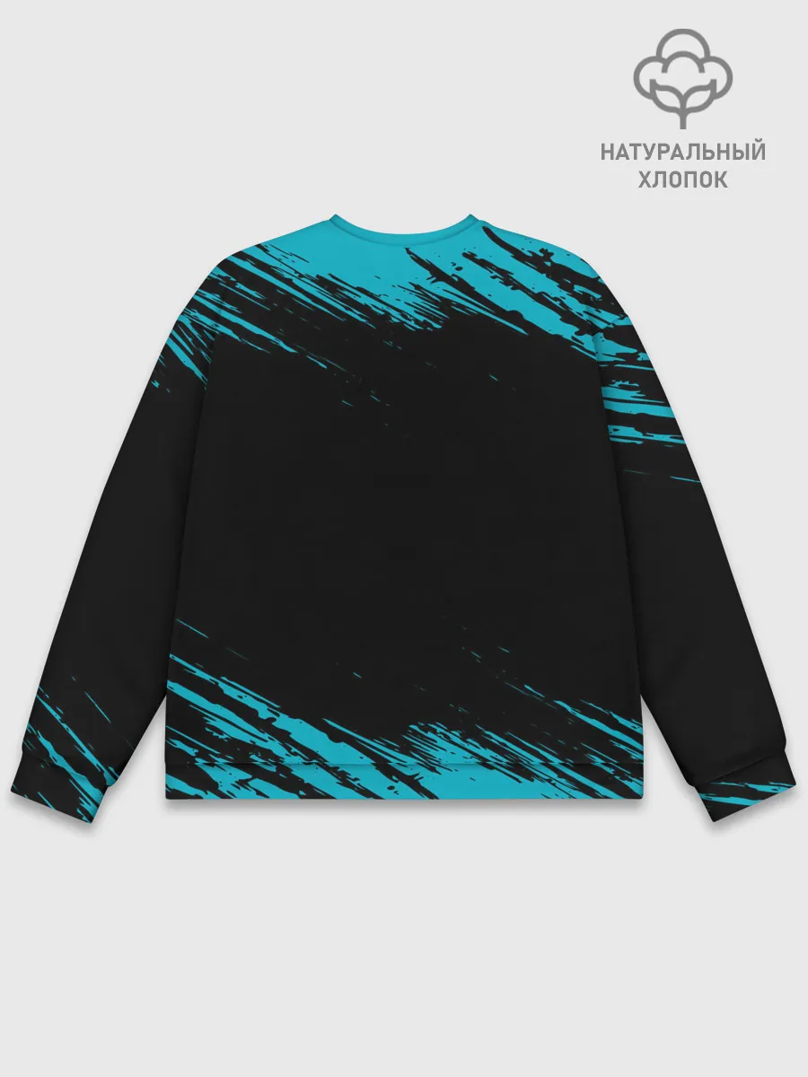 Мужской свитшот базовый / KAZAKHSTAN / КАЗАХСТАН