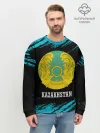 Мужской свитшот базовый / KAZAKHSTAN / КАЗАХСТАН