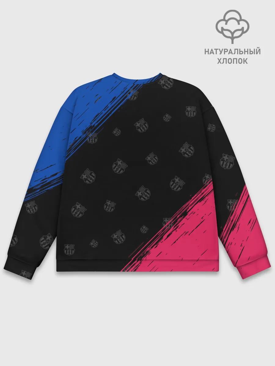 Мужской свитшот базовый / BARCELONA / БАРСЕЛОНА
