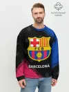 Мужской свитшот базовый / BARCELONA / БАРСЕЛОНА