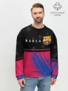 Мужской свитшот базовый / BARCELONA / БАРСЕЛОНА