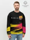 Мужской свитшот базовый / BARCELONA / БАРСЕЛОНА