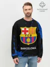 Мужской свитшот базовый / BARCELONA / БАРСЕЛОНА
