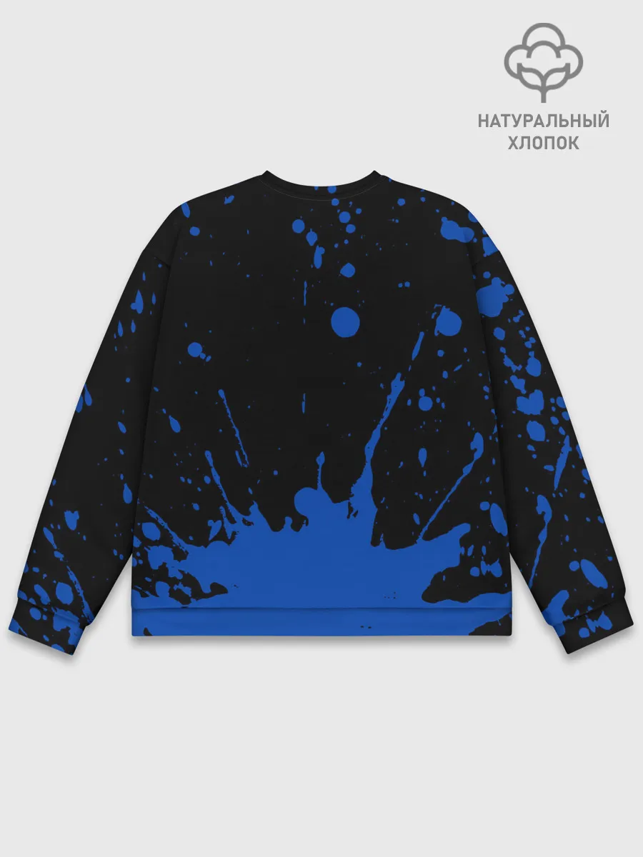 Мужской свитшот базовый / BARCELONA / БАРСЕЛОНА