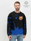 Мужской свитшот базовый / BARCELONA / БАРСЕЛОНА
