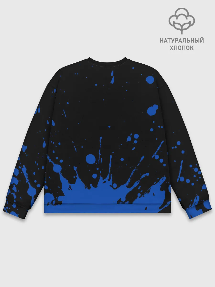 Мужской свитшот базовый / BARCELONA / БАРСЕЛОНА