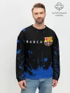 Мужской свитшот базовый / BARCELONA / БАРСЕЛОНА