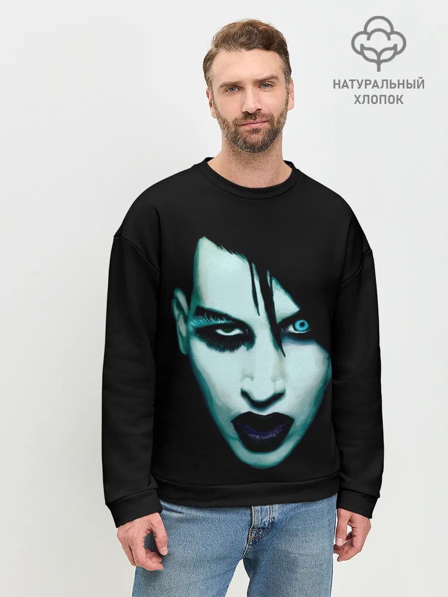 Мужской свитшот базовый / Marilyn Manson