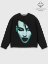 Мужской свитшот базовый / Marilyn Manson