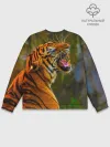 Мужской свитшот базовый / Тигр 3D