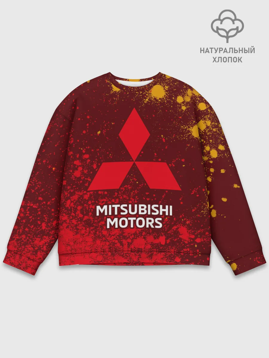 Мужской свитшот базовый / MITSUBISHI / МИТСУБИСИ