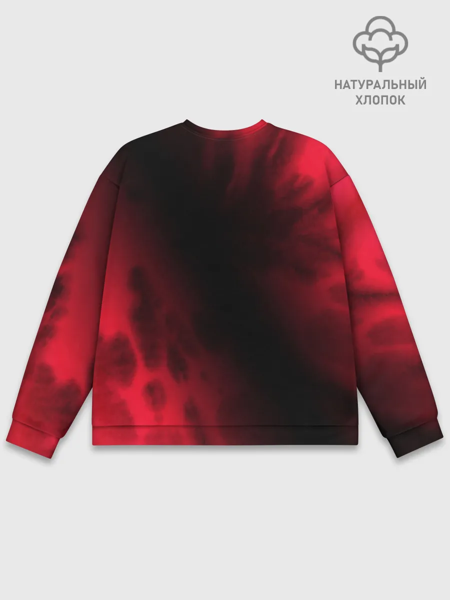 Мужской свитшот базовый / RUSSIA / РОССИЯ