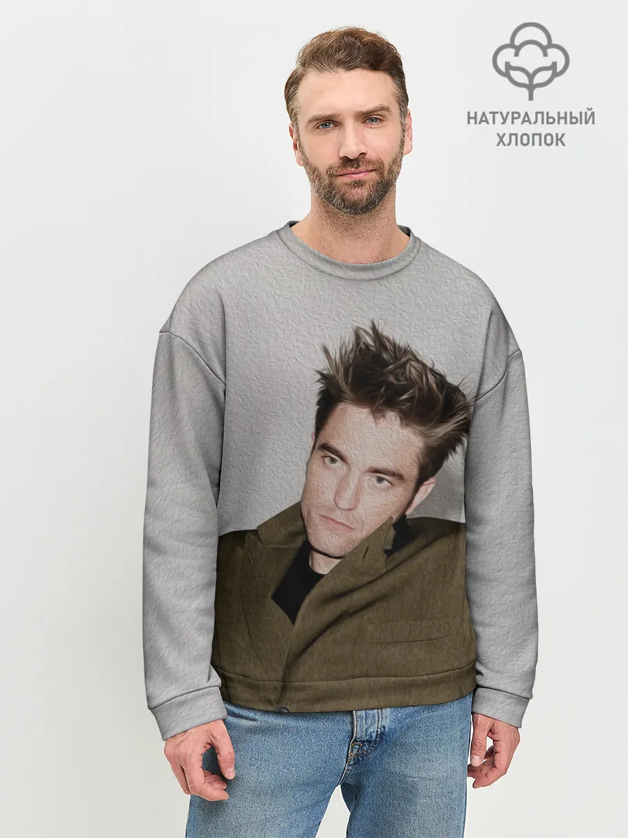 Мужской свитшот базовый / Роберт Паттинсон