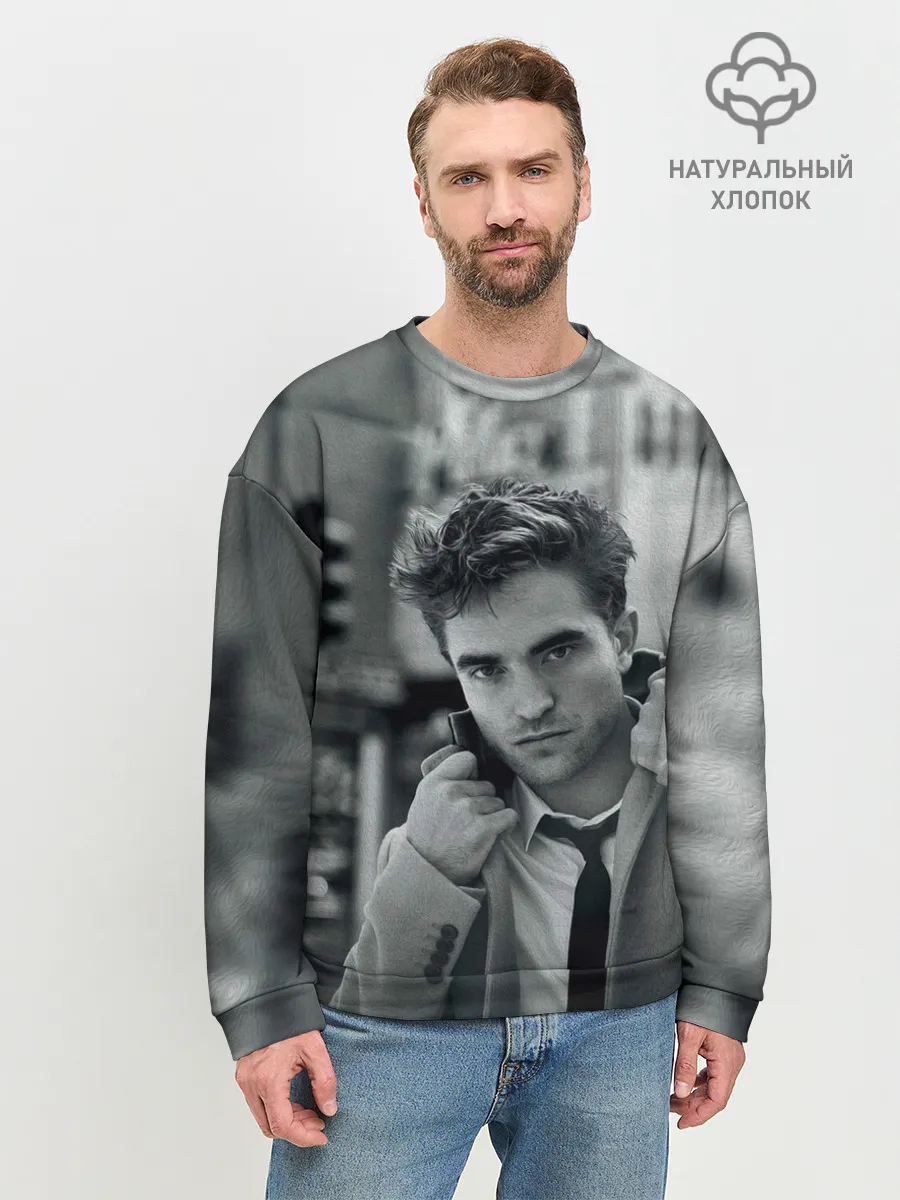Мужской свитшот базовый / Роберт Паттинсон