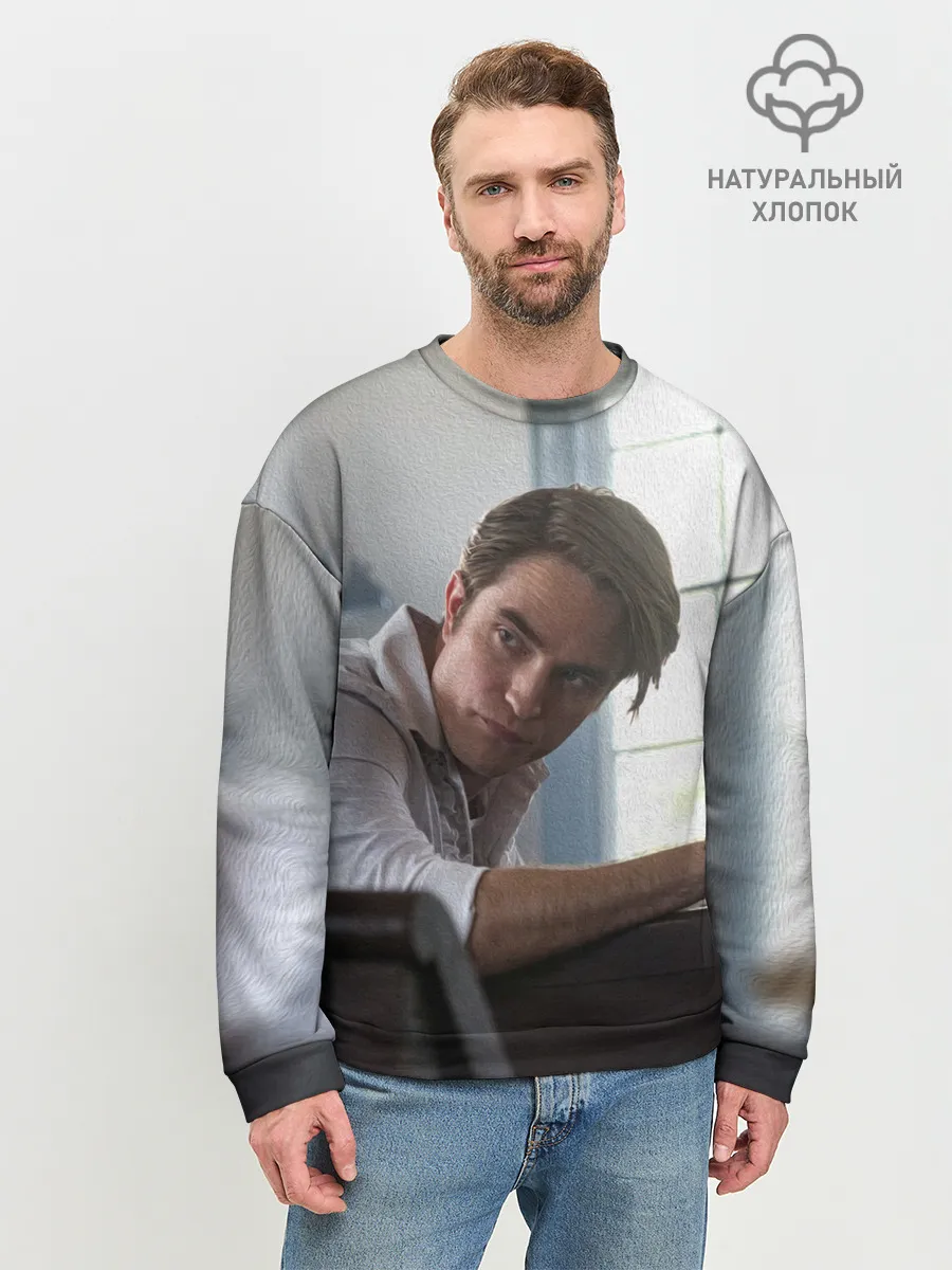 Мужской свитшот базовый / Роберт Паттинсон