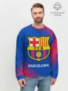 Мужской свитшот базовый / BARCELONA / БАРСЕЛОНА