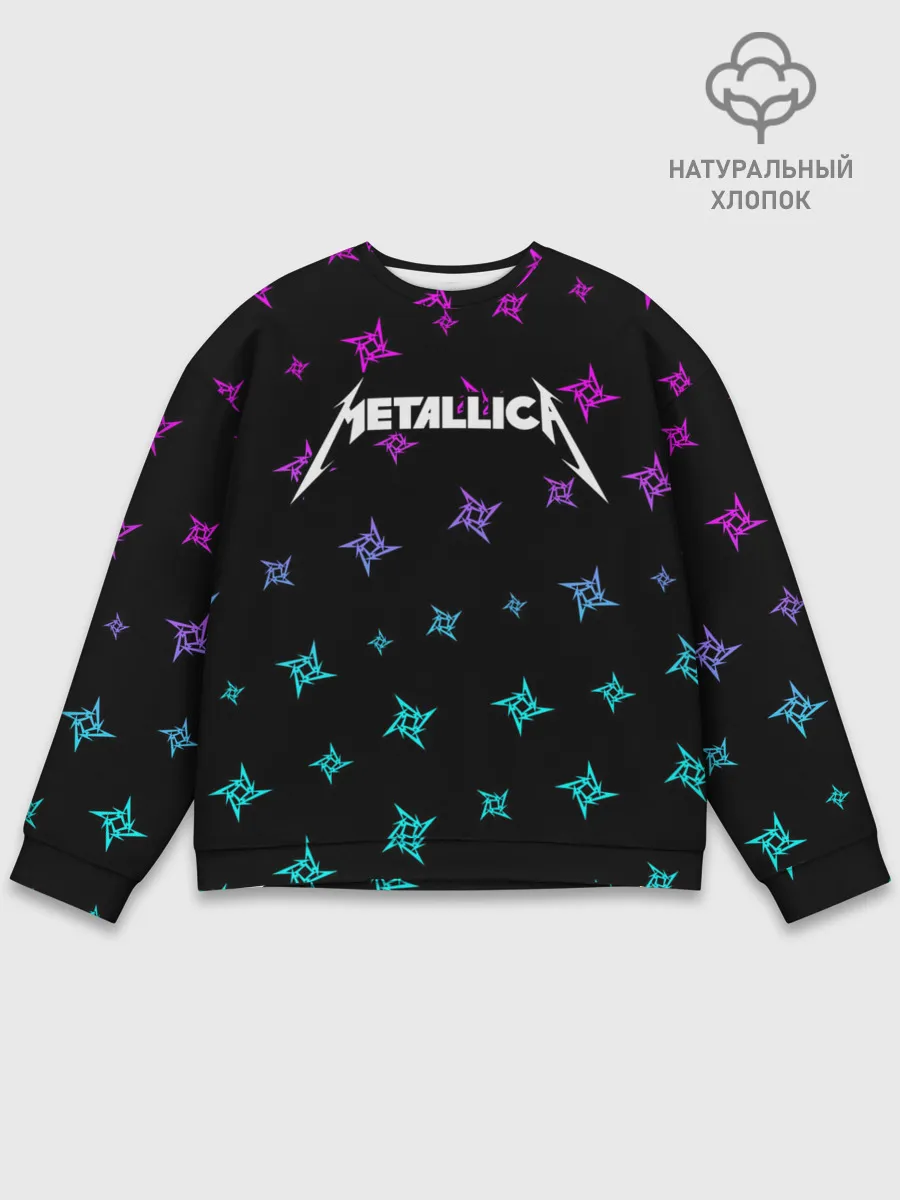 Мужской свитшот базовый / METALLICA / МЕТАЛЛИКА