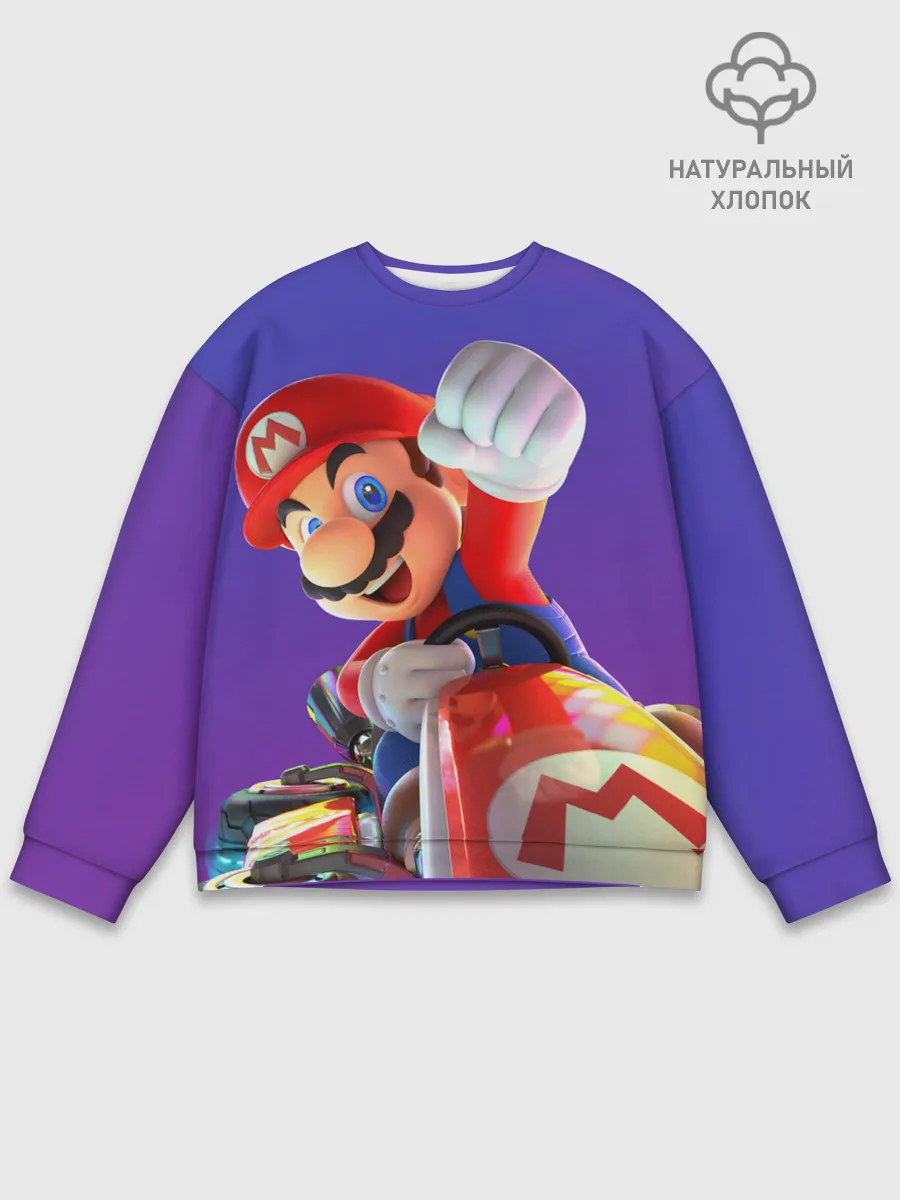 Мужской свитшот базовый / Mario 3D