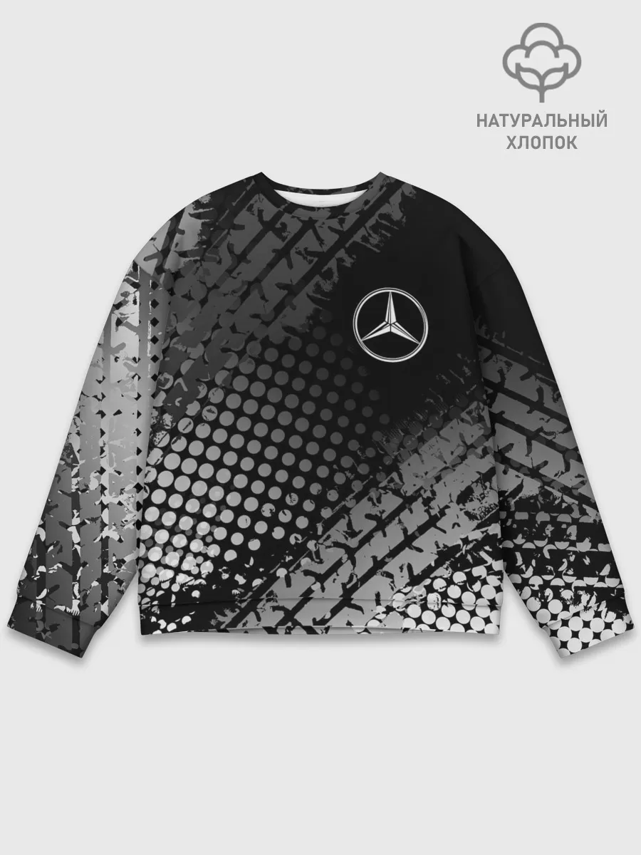 Мужской свитшот базовый / Mercedes-Benz