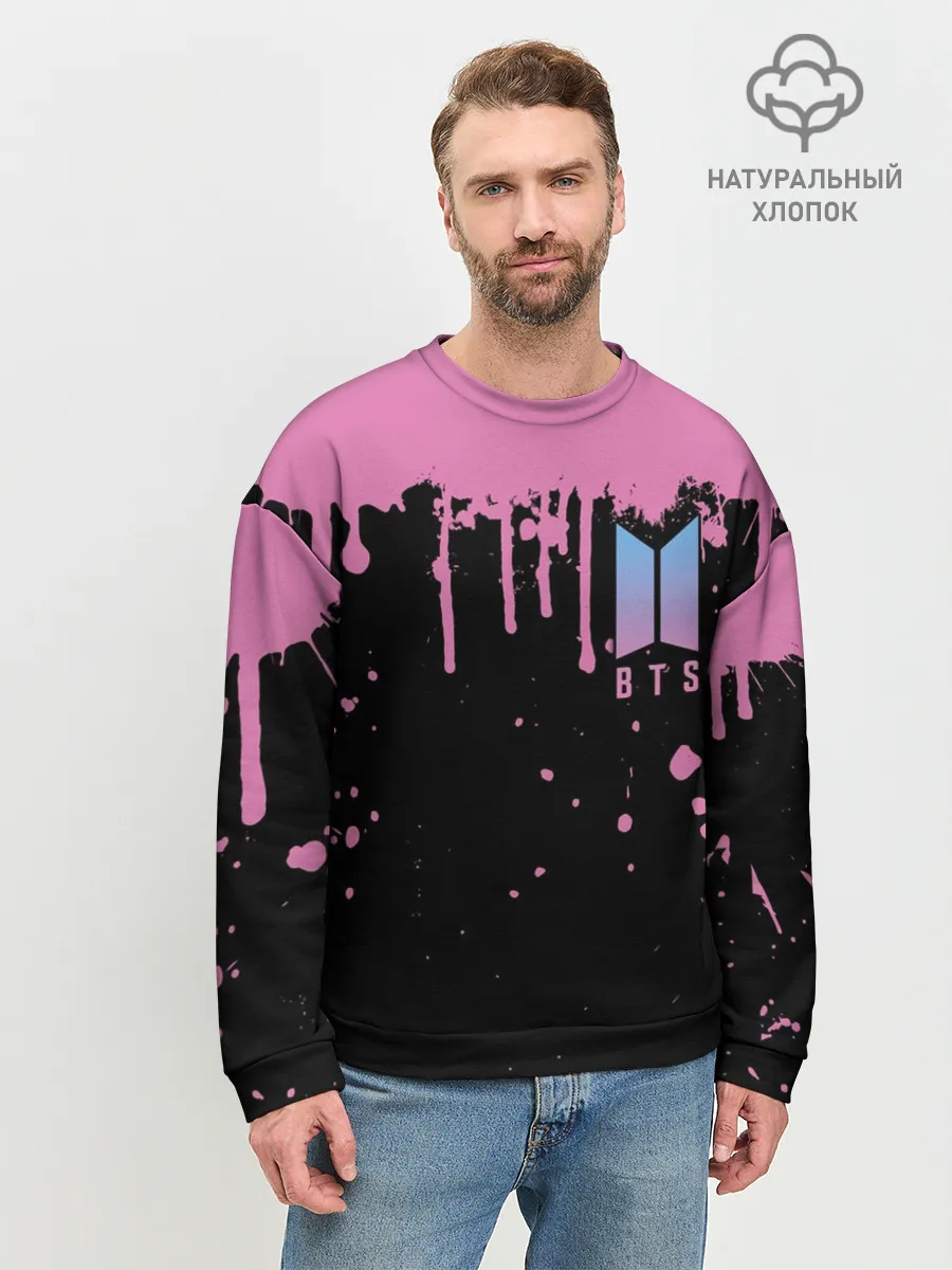 Мужской свитшот базовый / BTS