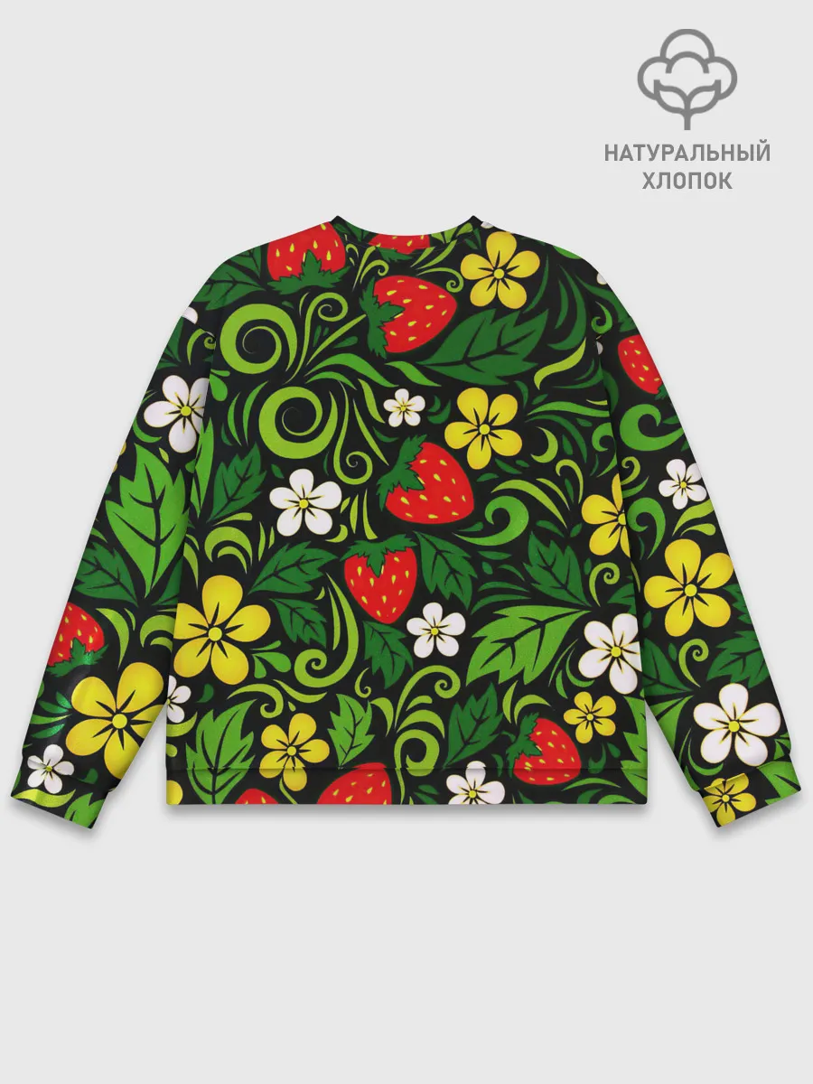 Мужской свитшот базовый / Хохлома