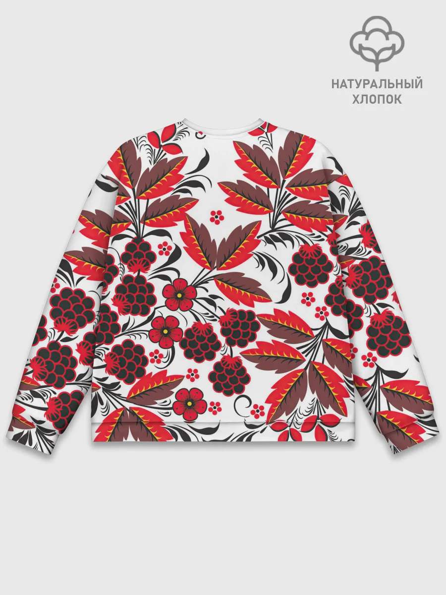 Мужской свитшот базовый / Хохлома
