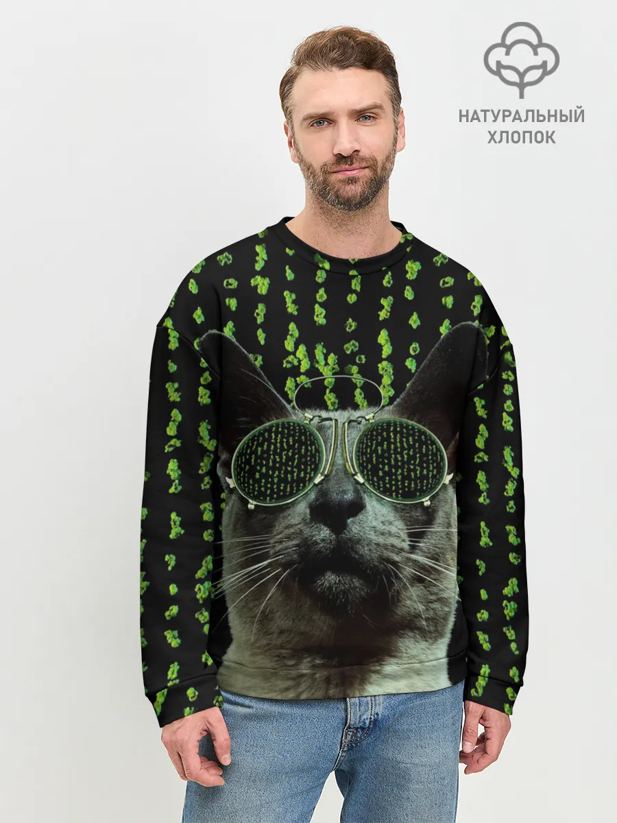 Мужской свитшот базовый / КОТ