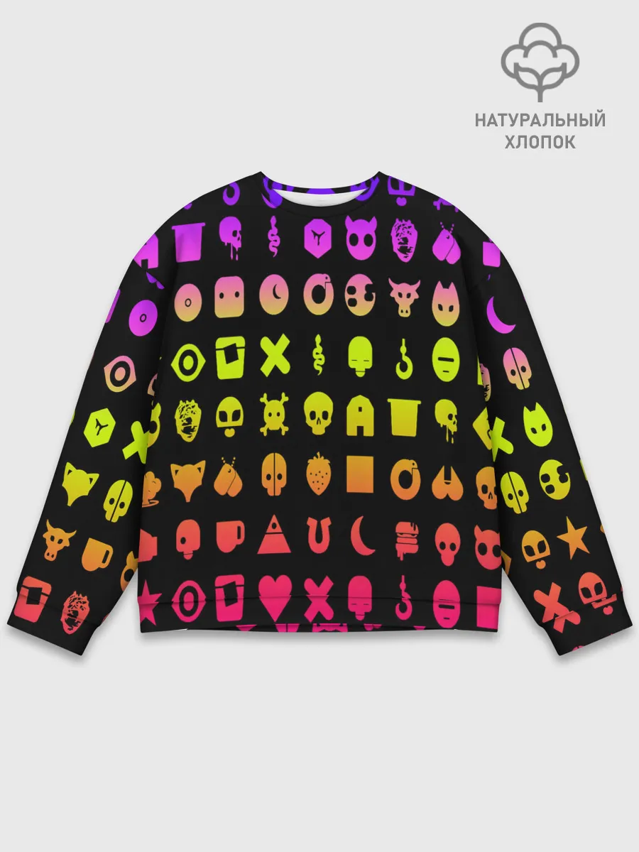 Мужской свитшот базовый / Любовь, смерть и роботы