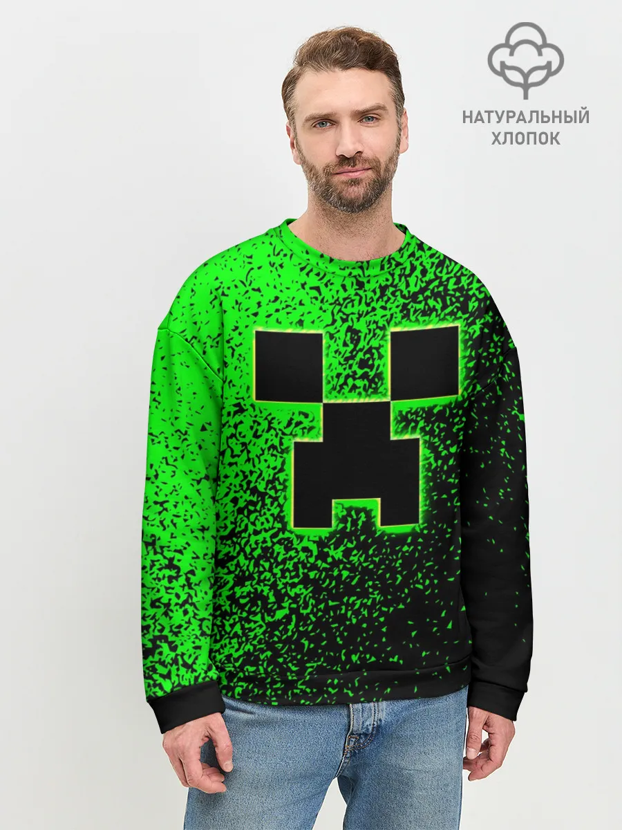 Мужской свитшот базовый / MINECRAFT
