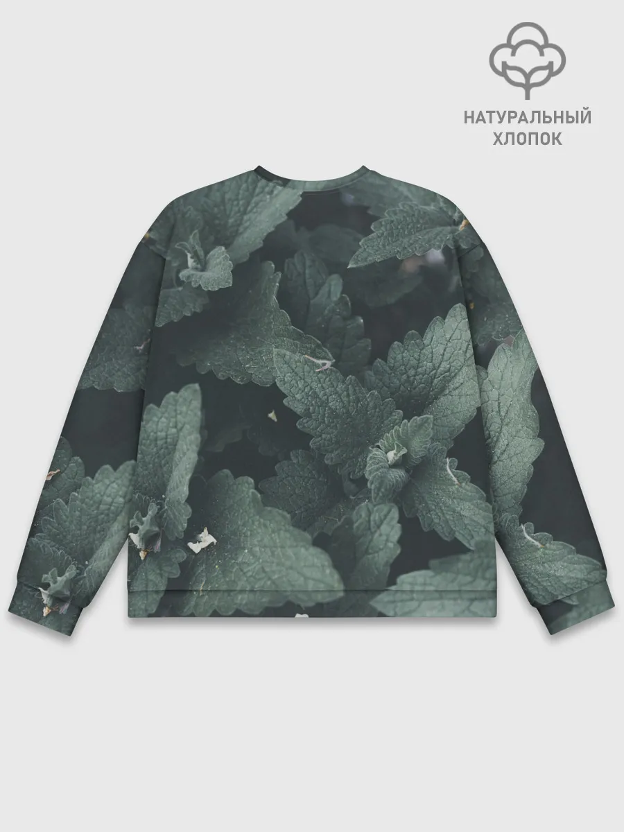 Мужской свитшот базовый / Мята.