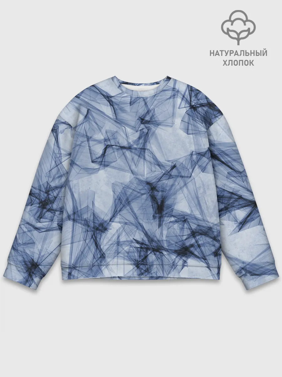 Мужской свитшот базовый / Текстура.