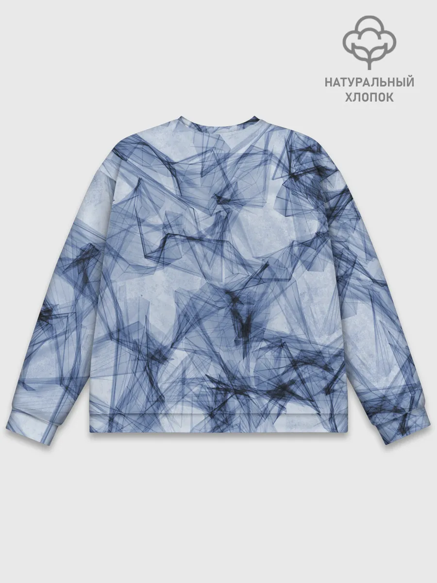 Мужской свитшот базовый / Текстура.