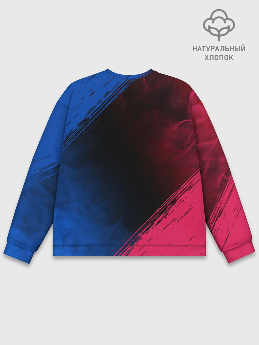 Мужской свитшот базовый / BARCELONA / БАРСЕЛОНА